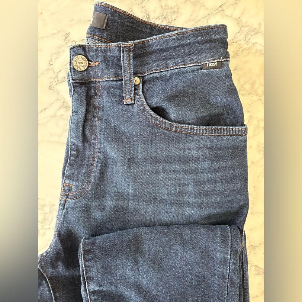 Mavi Classic Blue "Zach" Straight Leg Jeans (32x32) - Picture 5 of 11